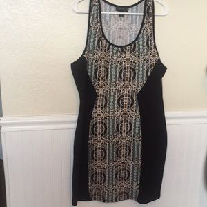 Comfy colorblock dress